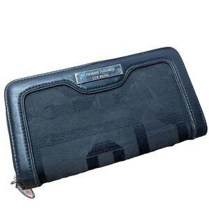 Etienne Aigner Navy Wallet with Logo